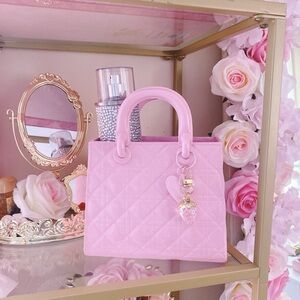 Pink Handbag Vase
